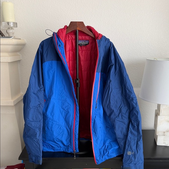 Patagonia Other - Patagonia Men's Vibrant Blue and Red Nano Waterproof Performance Jacket